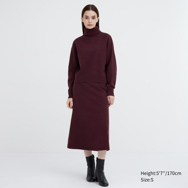 Ženski puloverji uniqlo 3d knit brezšivne preje souffle bež barve