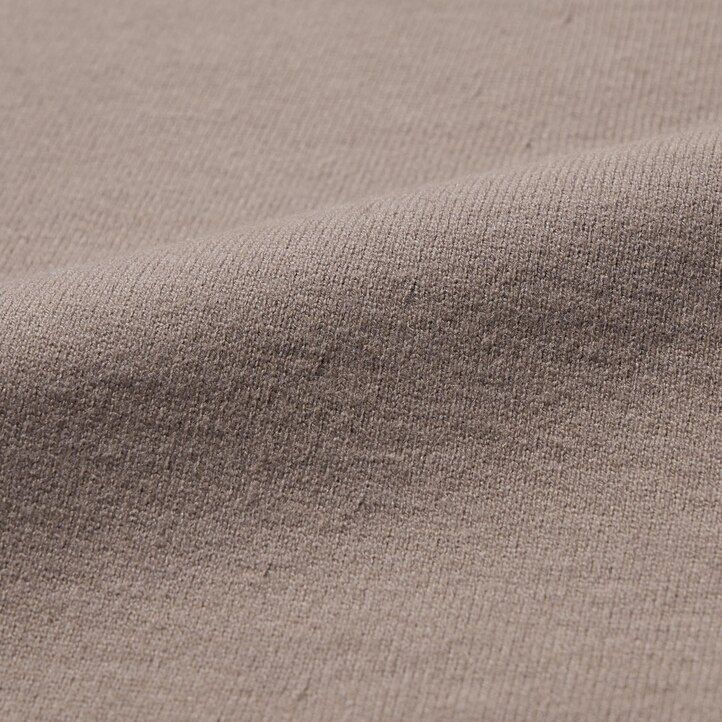 Ženska pletena brezšivna krila iz preje uniqlo 3d knit souffle bež barve