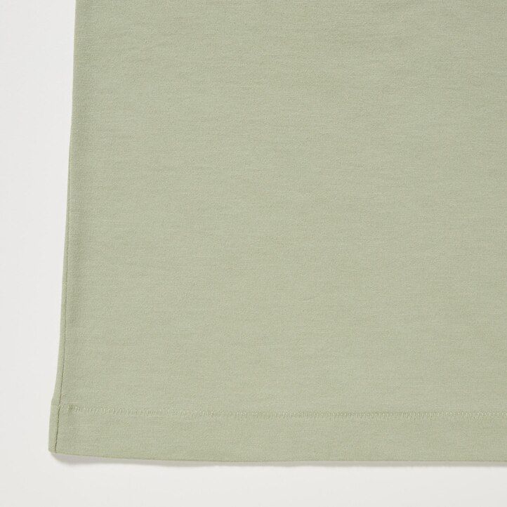 rdeče ženske majice z okroglimi rokavi uniqlo 100pc supima bombaž