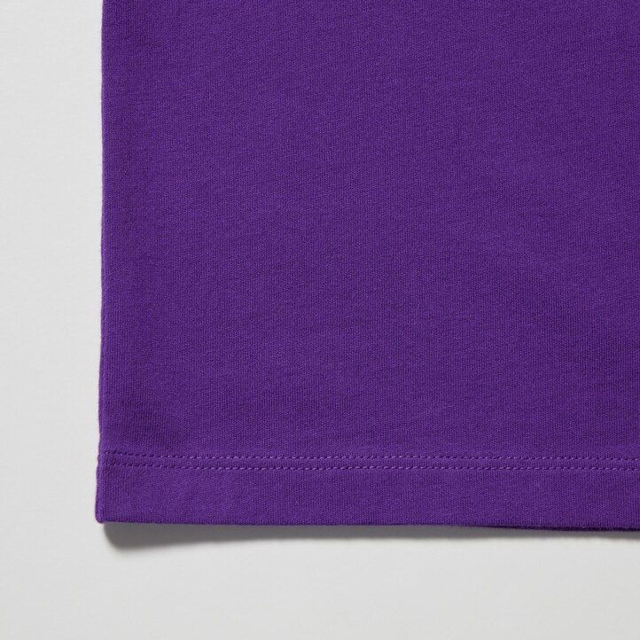 vijolične ženske majice z grafiko uniqlo roger federer rf