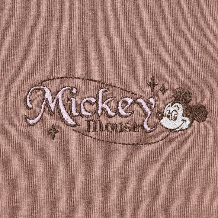 Ženske majice uniqlo disney collection mini ut graphic rjave barve
