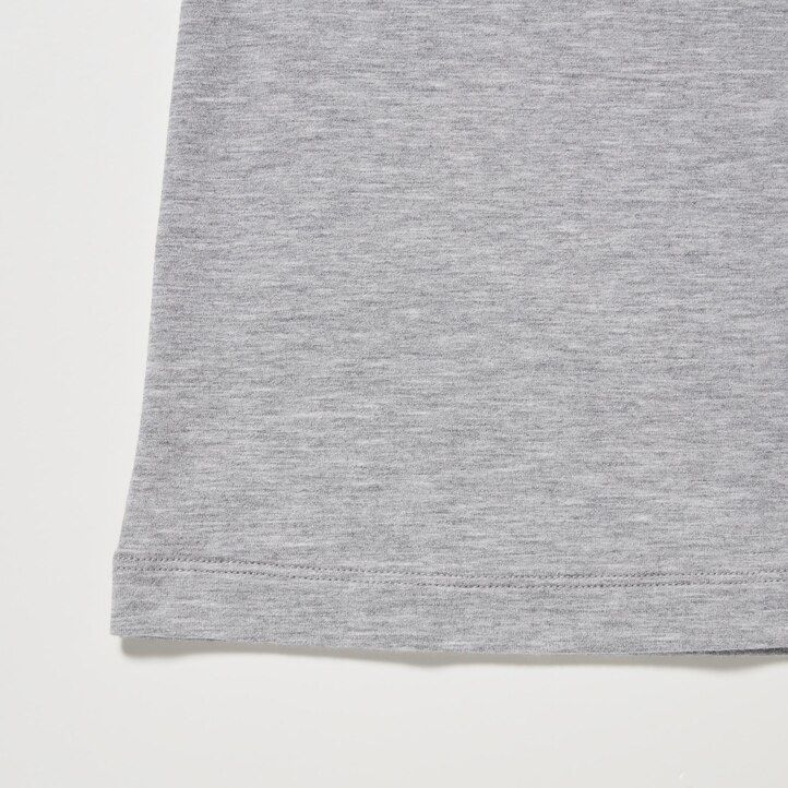 temno zelene termo majice uniqlo heattech extra warm cotton z okroglim izrezom in rokavi