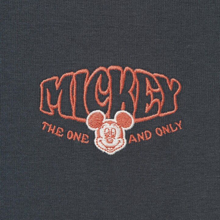 Ženske majice uniqlo disney collection mini ut graphic temno sive