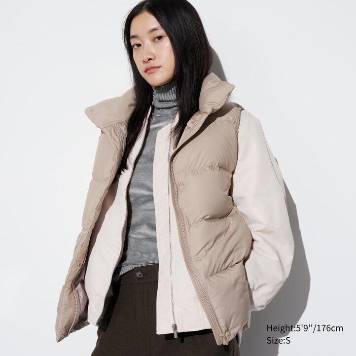 bele termo majice uniqlo heattech extra warm brezšivne rebraste črtaste rokave za ženske
