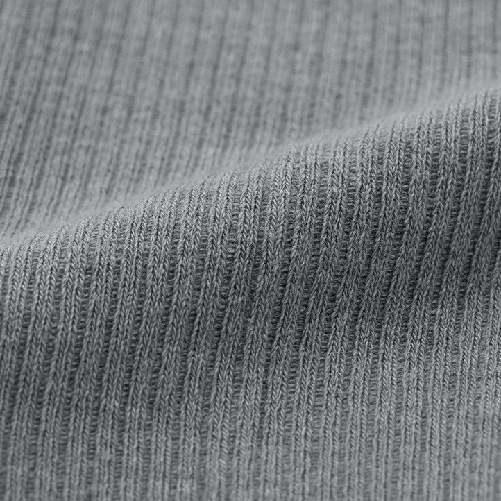 siva uniqlo heattech rebrasto pletena termo ženska pajkica