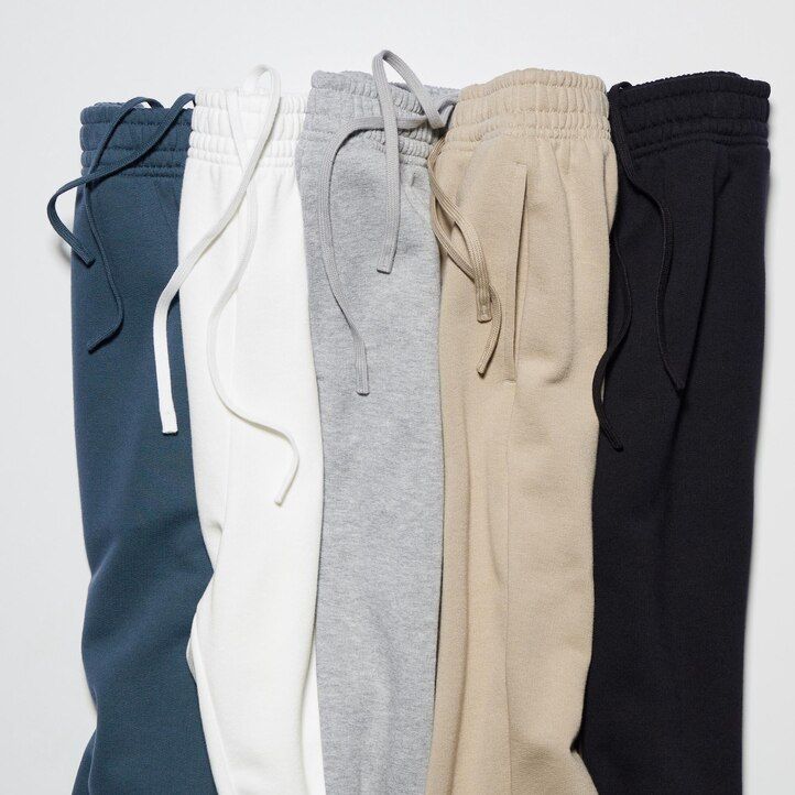Ženske hlače za prosti čas uniqlo sive - uniqlo