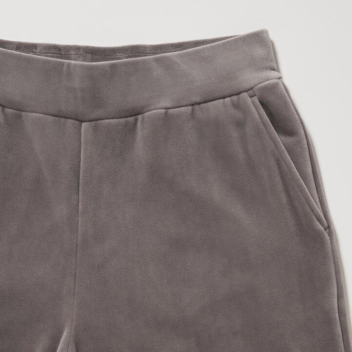 modri ženski ultra raztegljivi gladki topi uniqlo
