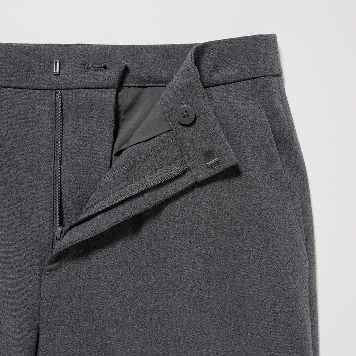 Ženski uniqlo smart zgornji deli do gležnjev mornarsko modri