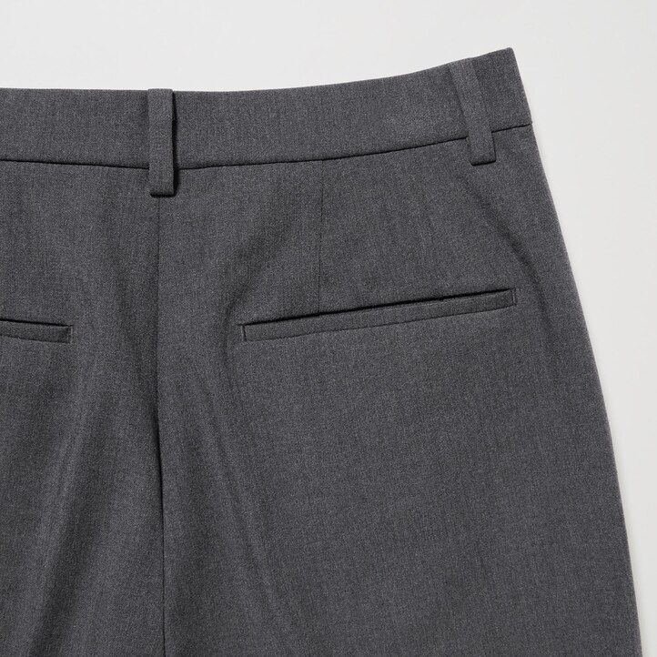 Ženski uniqlo smart zgornji deli do gležnjev mornarsko modri