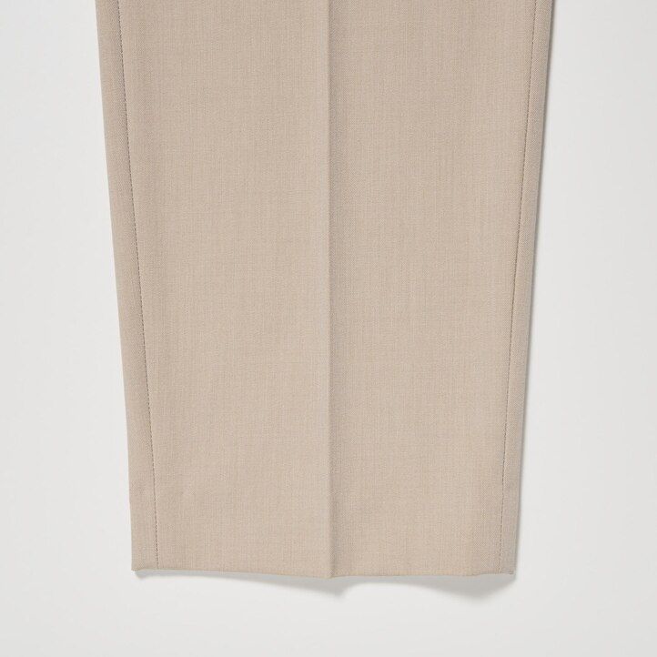 Ženski elegantni zgornji deli uniqlo do gležnjev beli