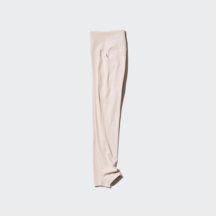 Črni ženski ultra mehki topovi uniqlo airism z žepi