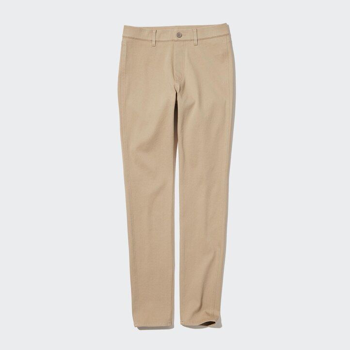 bež uniqlo ultra stretch ženski topovi