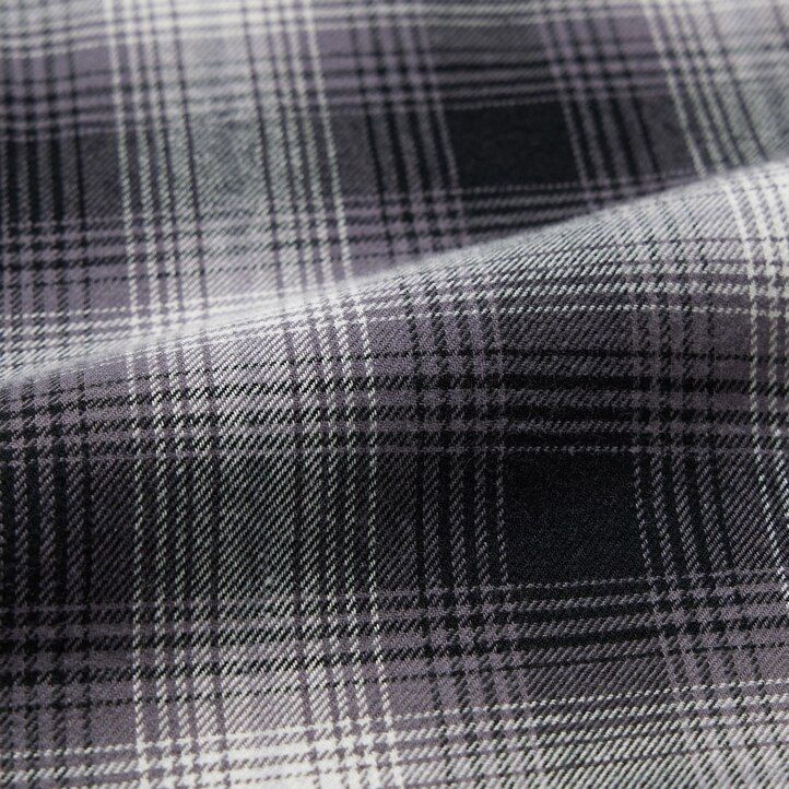 Ženski flanelasti topovi uniqlo sive barve